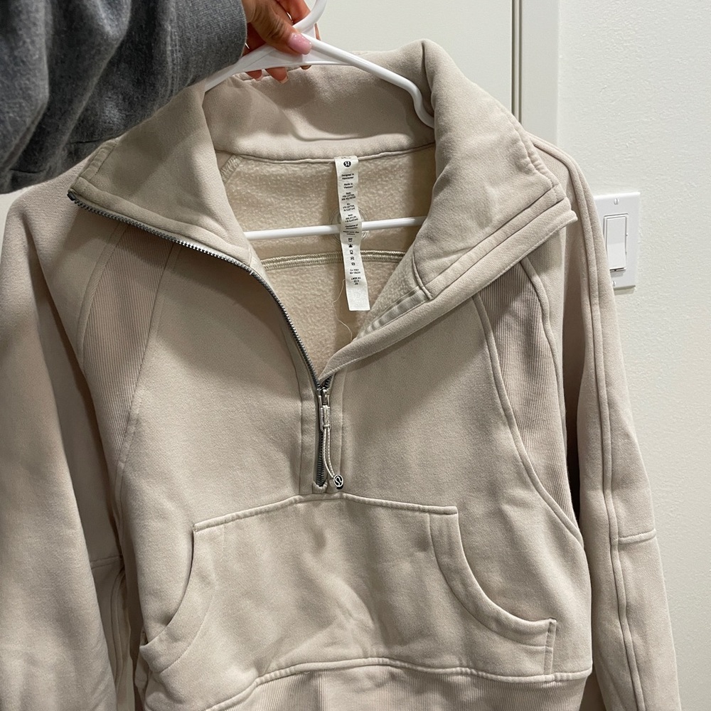 Lululemon Scuba Oversized Funnel Neck Half Zip